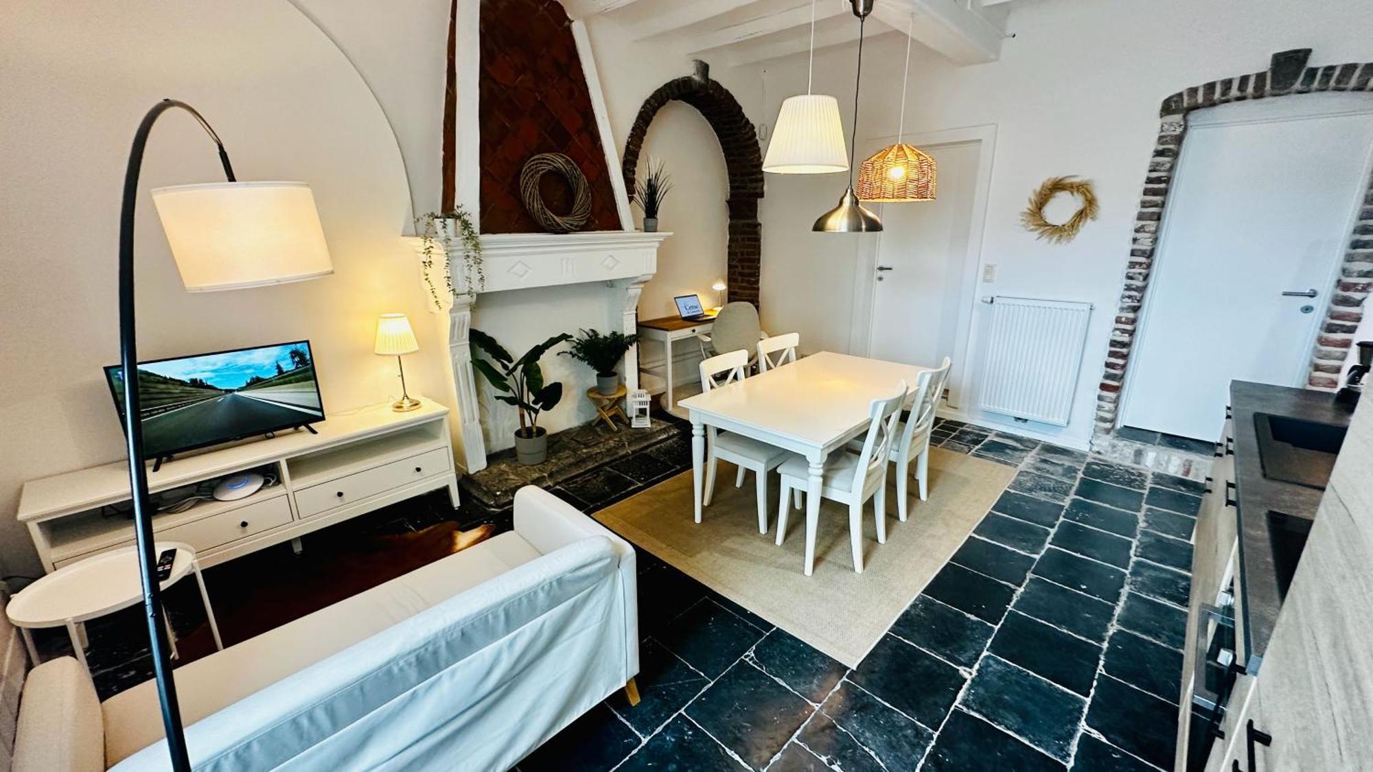 Cense De Lalouette Apartment Saint-Ghislain Екстериор снимка
